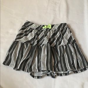 Black & White Cat & Jack Scooter Skort